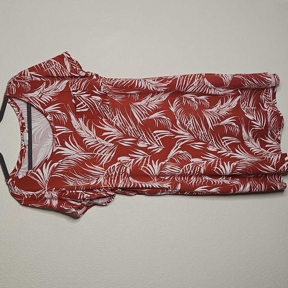 C and C California burnt orange casual dress, size 2X